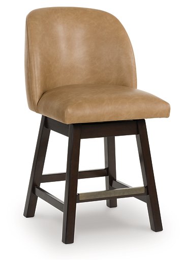 Neymorton Counter Height Barstool (Set of 2) - Bill's Discount Center (Bradenton, FL)