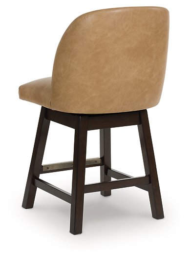 Neymorton Counter Height Barstool (Set of 2) - Bill's Discount Center (Bradenton, FL)