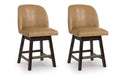 Neymorton Counter Height Barstool (Set of 2) - Bill's Discount Center (Bradenton, FL)