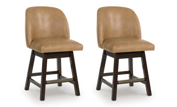 Neymorton Counter Height Barstool (Set of 2) - Bill's Discount Center (Bradenton, FL)