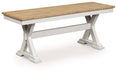 Purlaney 48" Dining Bench - Bill's Discount Center (Bradenton, FL)
