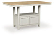 Purlaney Counter Height Dining Table - Bill's Discount Center (Bradenton, FL)