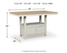 Purlaney Counter Height Dining Table - Bill's Discount Center (Bradenton, FL)