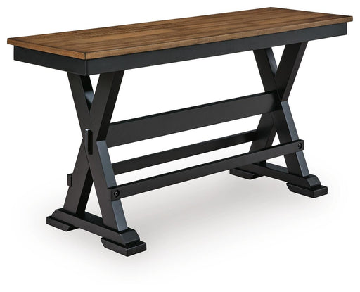 Wildenauer 48" Counter Height Bench - Bill's Discount Center (Bradenton, FL)