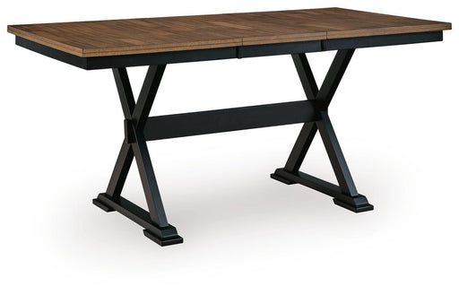 Wildenauer Counter Height Butterfly Extension Table - Bill's Discount Center (Bradenton, FL)