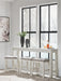 Robbinsdale Counter Height Dining Table and 3 Barstools Set - Bill's Discount Center (Bradenton, FL)