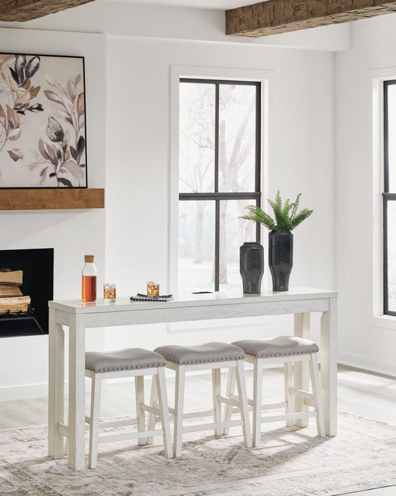 Robbinsdale Counter Height Dining Table and 3 Barstools Set - Bill's Discount Center (Bradenton, FL)