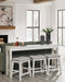 Robbinsdale Counter Height Dining Table and 3 Barstools Set - Bill's Discount Center (Bradenton, FL)