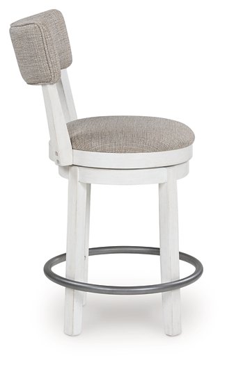 Robbinsdale Counter Height Barstool (Set of 2) - Bill's Discount Center (Bradenton, FL)