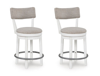 Robbinsdale Counter Height Barstool (Set of 2) - Bill's Discount Center (Bradenton, FL)