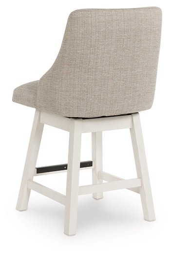 Robbinsdale Counter Height Barstool (Set of 2) - Bill's Discount Center (Bradenton, FL)