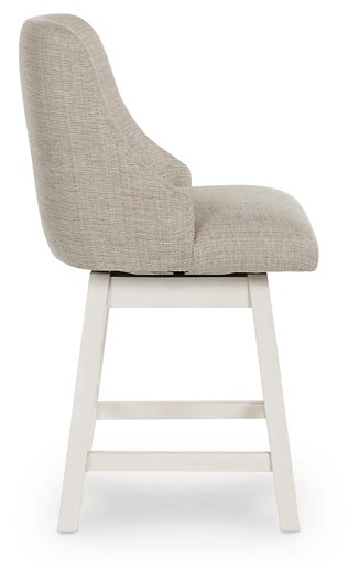 Robbinsdale Counter Height Barstool (Set of 2) - Bill's Discount Center (Bradenton, FL)