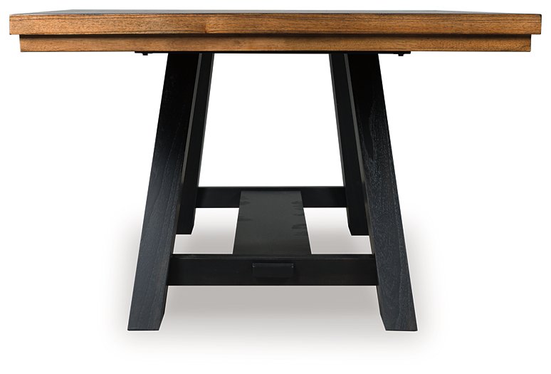 Greddinton Dining Extension Table - Bill's Discount Center (Bradenton, FL)