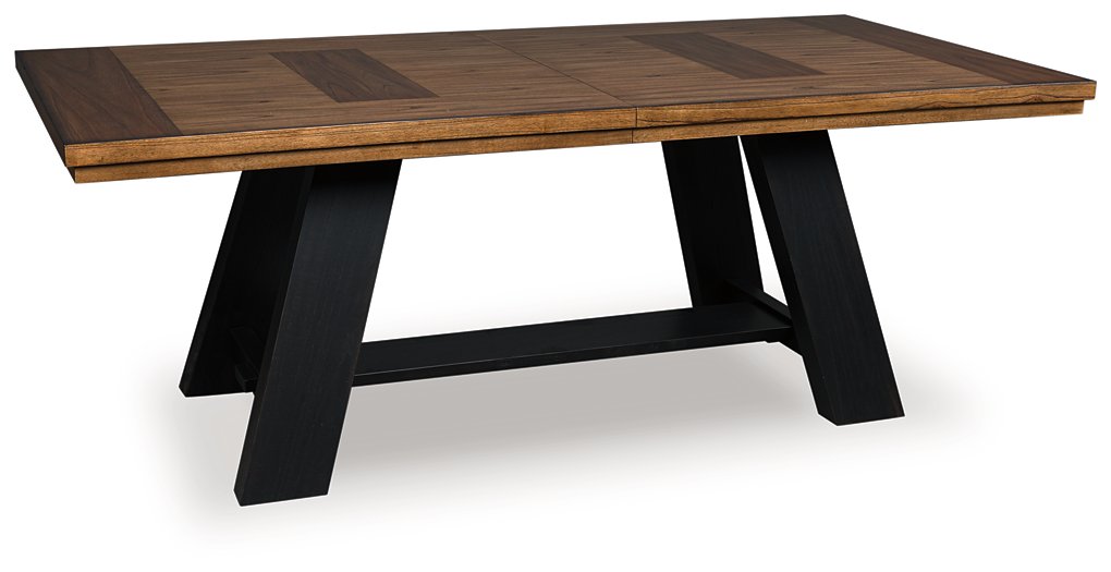 Greddinton Dining Extension Table - Bill's Discount Center (Bradenton, FL)