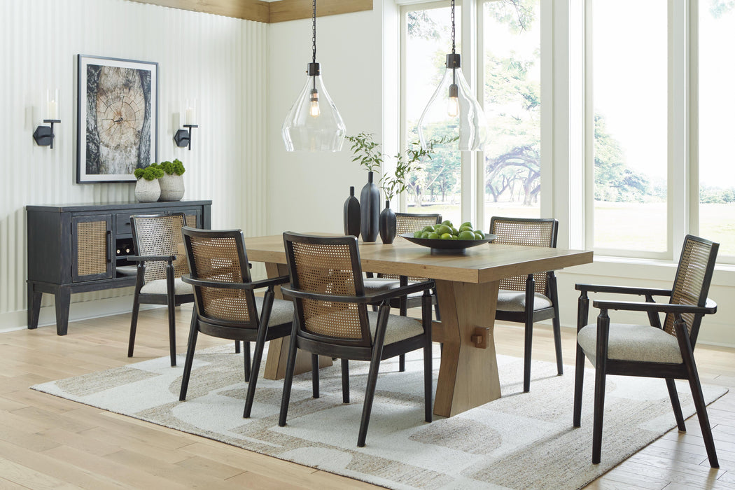 Galliden Dining Arm Chair - Bill's Discount Center (Bradenton, FL)