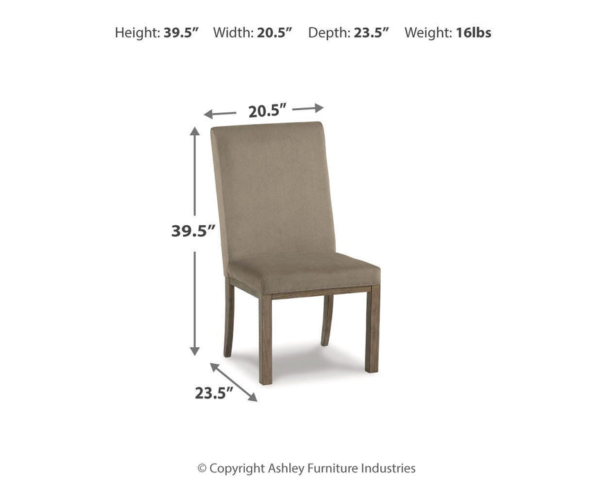 Chrestner Dining Chair - Bill's Discount Center (Bradenton, FL)