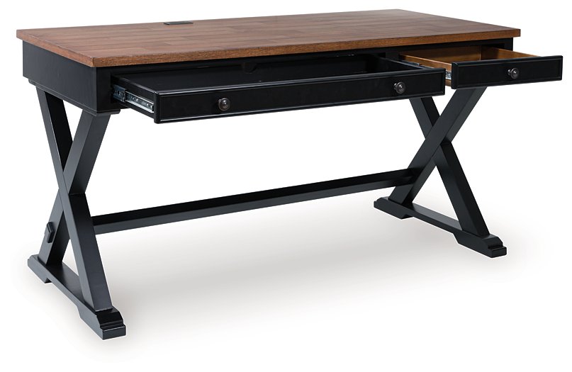 Wildenauer 60" Home Office Desk - Bill's Discount Center (Bradenton, FL)
