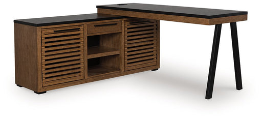 Kallari Credenza with Desk Return - Bill's Discount Center (Bradenton, FL)