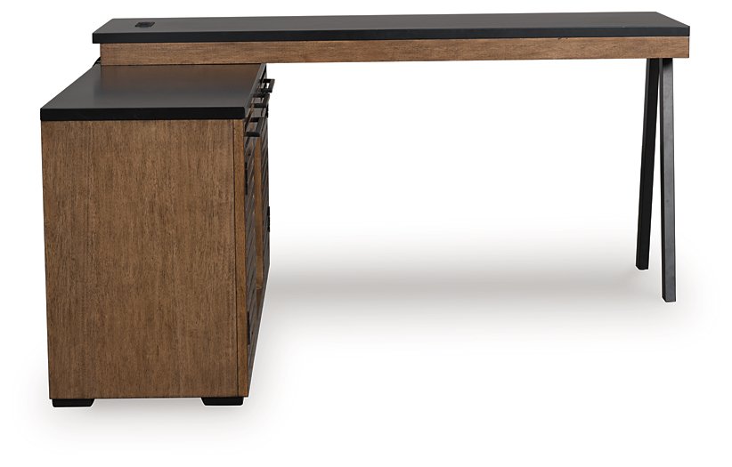 Kallari Credenza with Desk Return - Bill's Discount Center (Bradenton, FL)