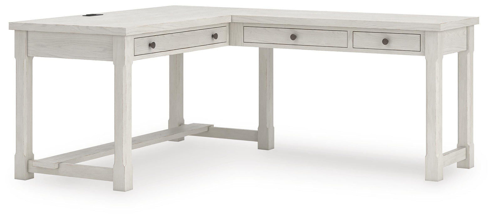 Robbinsdale L-Shaped Home Office Desk - Bill's Discount Center (Bradenton, FL)