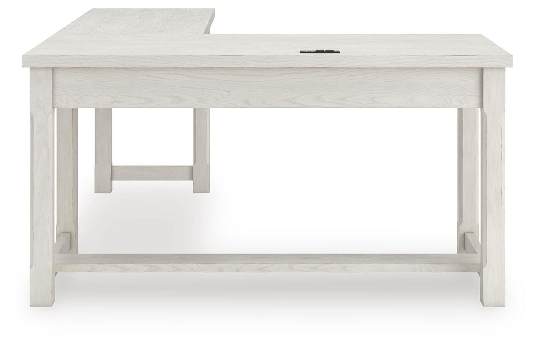Robbinsdale L-Shaped Home Office Desk - Bill's Discount Center (Bradenton, FL)