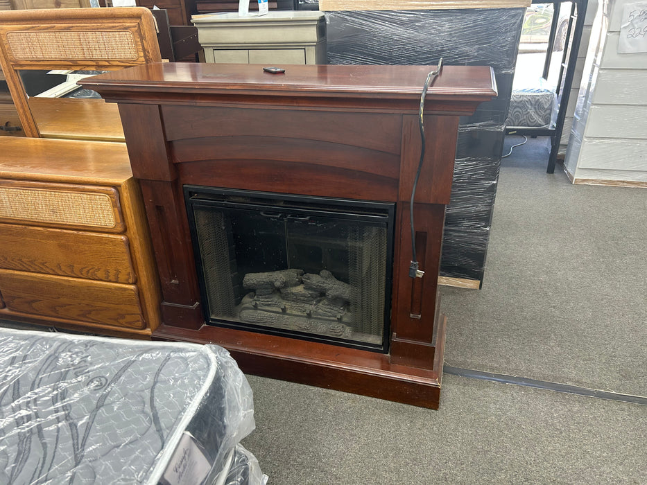 Used Electric Fireplace