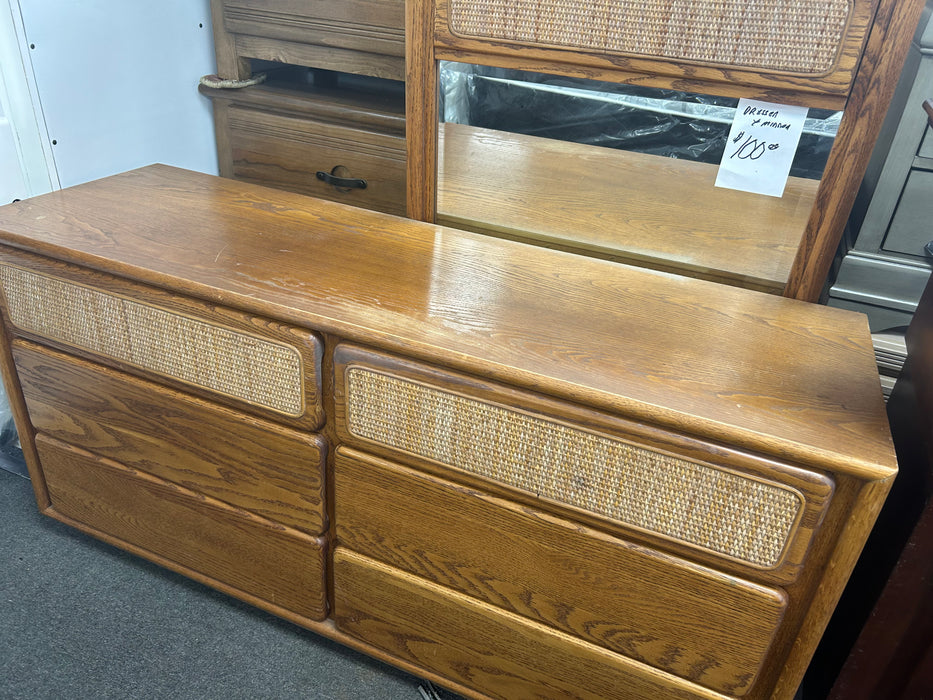 Used Dresser and Mirror