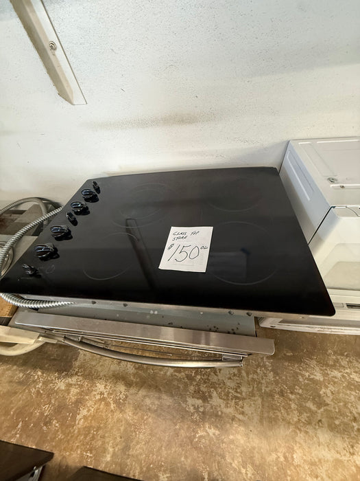 Used Glass-top drop in cooktop