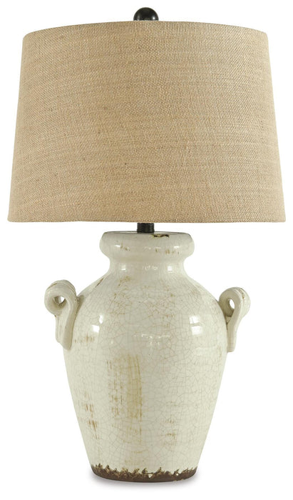 Emelda Table Lamp - Bill's Discount Center (Bradenton, FL)