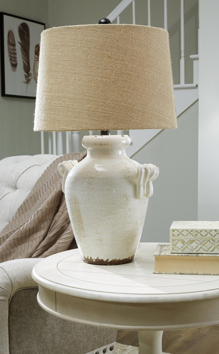 Emelda Table Lamp - Bill's Discount Center (Bradenton, FL)