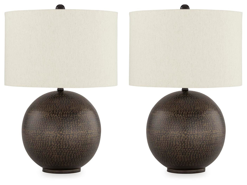 Hambell Lamp Set - Bill's Discount Center (Bradenton, FL)