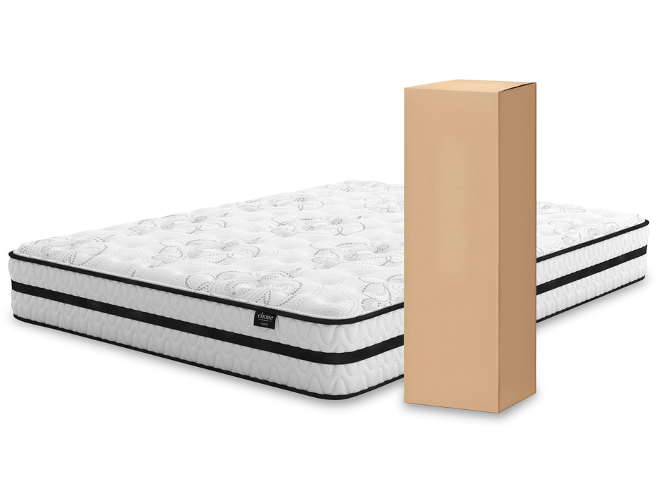 Chime 10 Inch Hybrid Mattress Package - Bill's Discount Center (Bradenton, FL)
