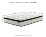 Chime 12 Inch Hybrid Mattress in a Box - Bill's Discount Center (Bradenton, FL)