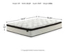 Chime 12 Inch Hybrid Mattress in a Box - Bill's Discount Center (Bradenton, FL)