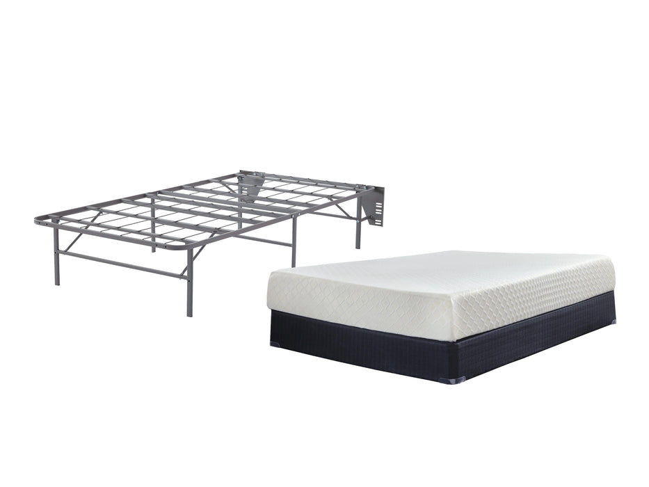 10 Inch Chime Memory Foam Mattress Set - Bill's Discount Center (Bradenton, FL)
