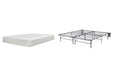 10 Inch Chime Memory Foam Mattress Set - Bill's Discount Center (Bradenton, FL)