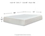 10 Inch Chime Memory Foam Mattress Set - Bill's Discount Center (Bradenton, FL)