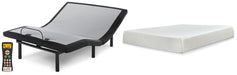 10 Inch Chime Memory Foam Mattress Set - Bill's Discount Center (Bradenton, FL)
