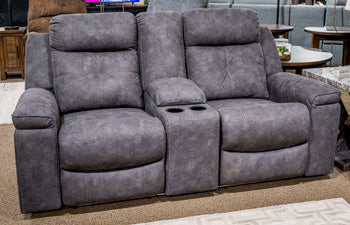 Brysonview Reclining Loveseat with Console - Bill's Discount Center (Bradenton, FL)