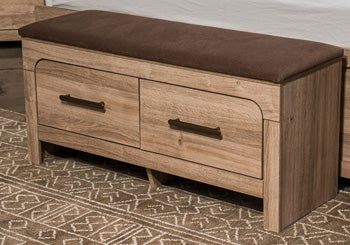 Kinlanni Bedroom Storage Bench - Bill's Discount Center (Bradenton, FL)