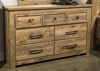 Rusticott Dresser and Mirror - Bill's Discount Center (Bradenton, FL)