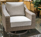 Laguna Heights Swivel Lounge with Cushion - Bill's Discount Center (Bradenton, FL)