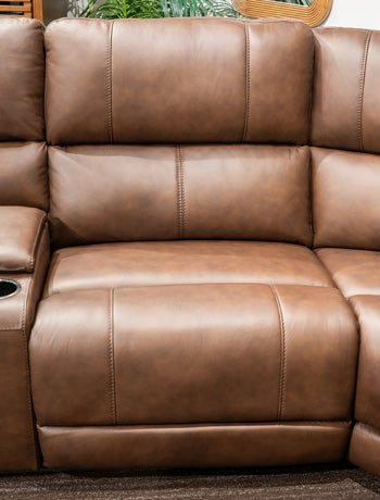 Bleckley Power Reclining Sectional - Bill's Discount Center (Bradenton, FL)
