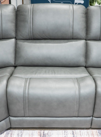 5Z - Pittson Power Reclining Sectional - Bill's Discount Center (Bradenton, FL)