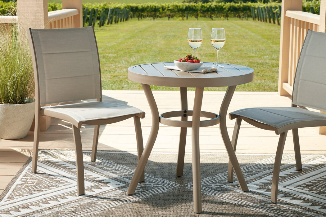 Mission Beach Outdoor Table and 2 Chairs - Bill's Discount Center (Bradenton, FL)