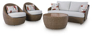 Double Point Outdoor Seating Set - Bill's Discount Center (Bradenton, FL)