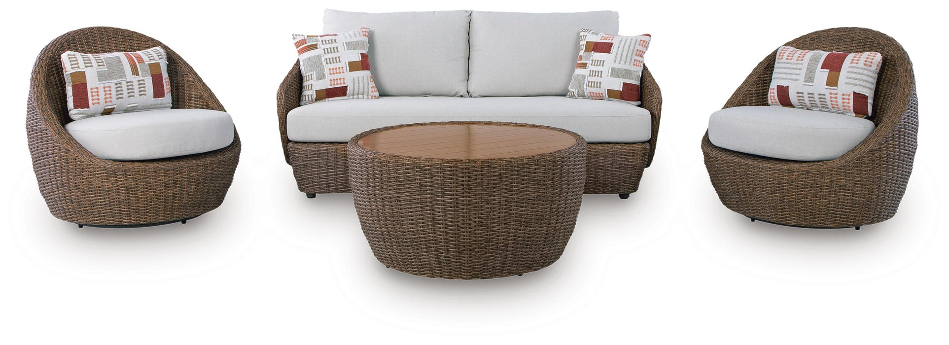 Double Point Outdoor Seating Set - Bill's Discount Center (Bradenton, FL)