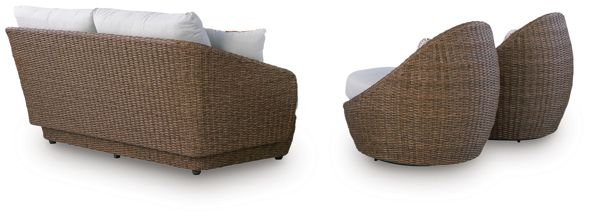 Double Point Outdoor Seating Set - Bill's Discount Center (Bradenton, FL)