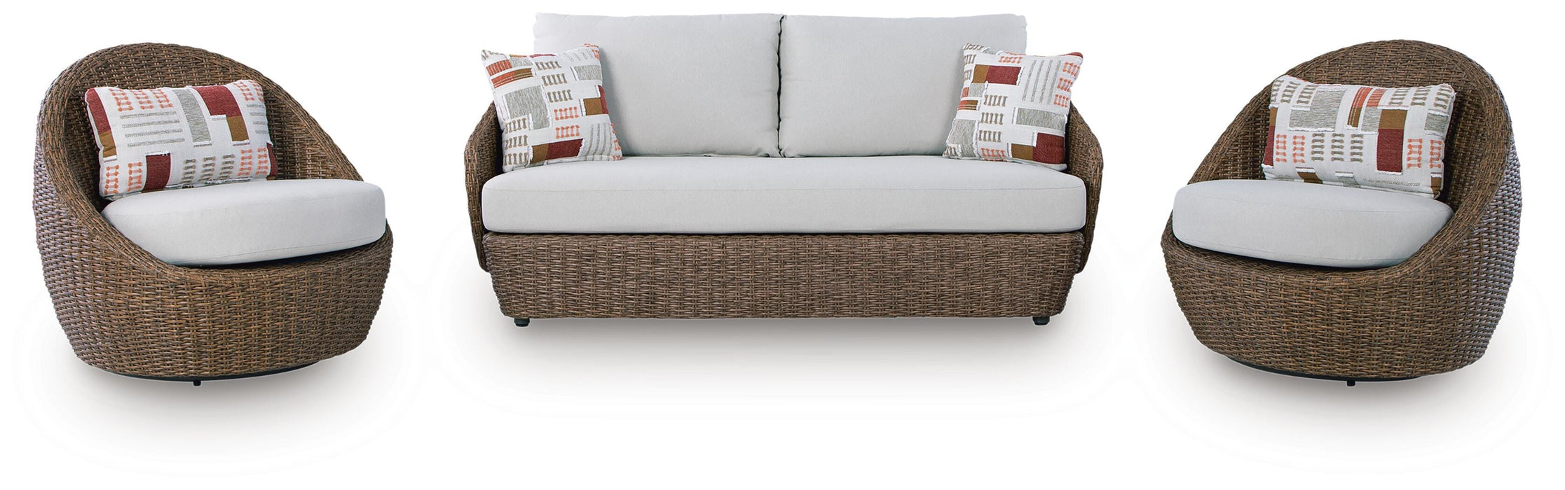 Double Point Outdoor Seating Set - Bill's Discount Center (Bradenton, FL)
