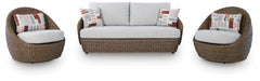 Double Point Outdoor Seating Set - Bill's Discount Center (Bradenton, FL)